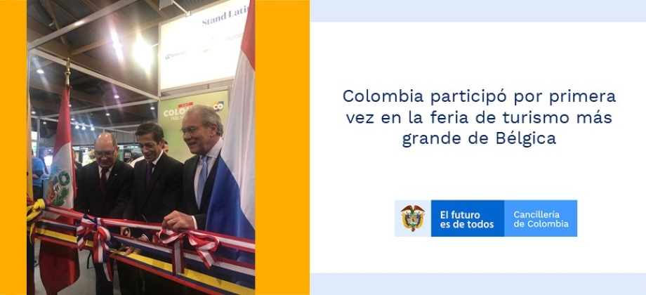 Colombia participó por primera vez en la feria de turismo de Bélgica