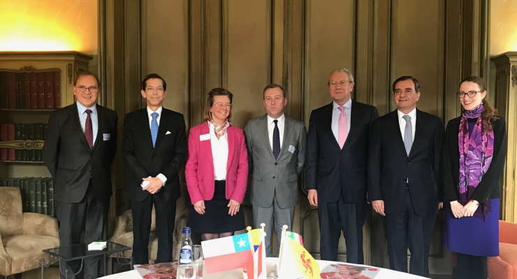 Embajador de Colombia en Bélgica participó en el seminario de oportunidades de la Alianza del Pacífico en Namur 