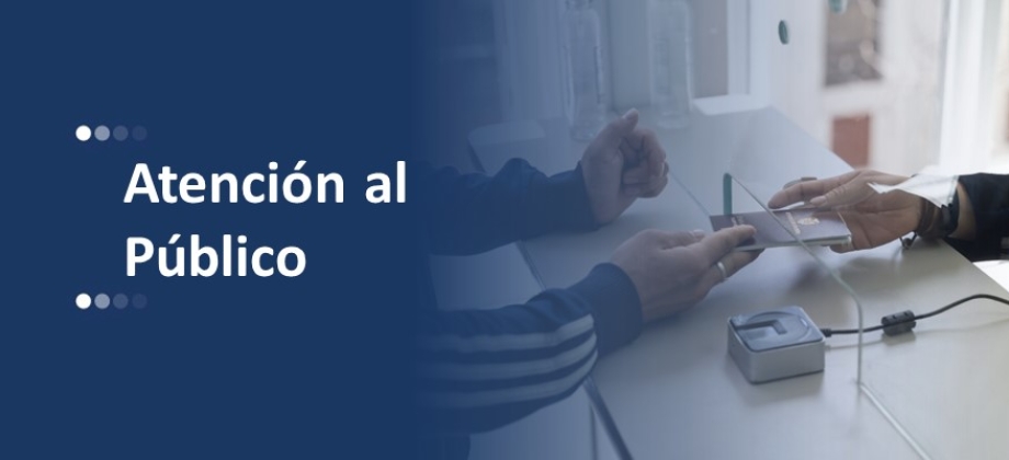 Este lunes 9 de junio de 2025 no habrá atención al público en la Embajada de Colombia en Bélgica
