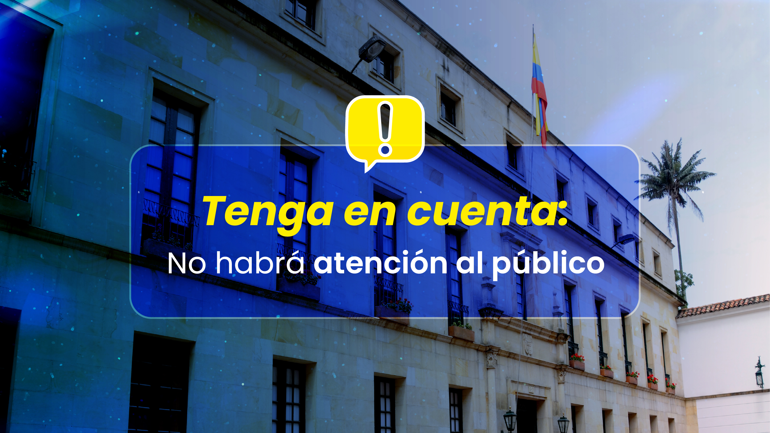 Embajada de Colombia en Bruselas no tendrá atención al público el 2, 3 y 6 de abril de 2026