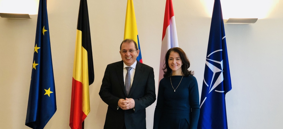 Jorge Rojas Rodríguez tomó posesión como Embajador de Colombia ante Bélgica, Luxemburgo y Jefe de la Misión ante la Unión Europea y la OTAN