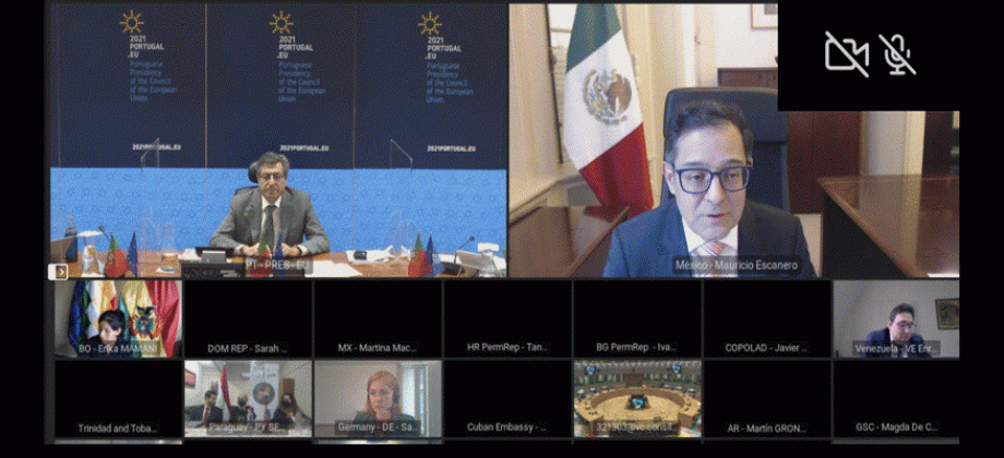 Colombia Participó en la XXII Reunión de Alto Nivel del Mecanismo de Coordinación y Cooperación en Materia de Drogas EU-CELAC