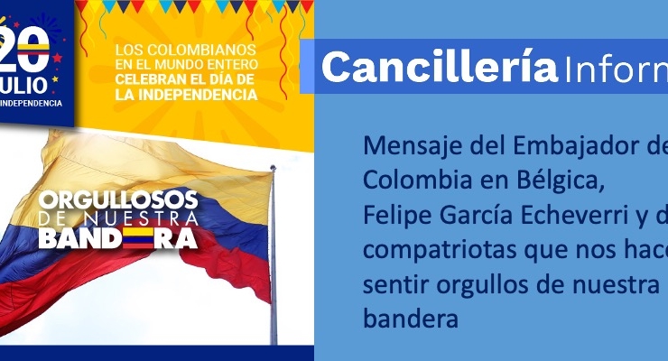 Embajada de Colombia en Bélgica celebra nuestra independencia 
