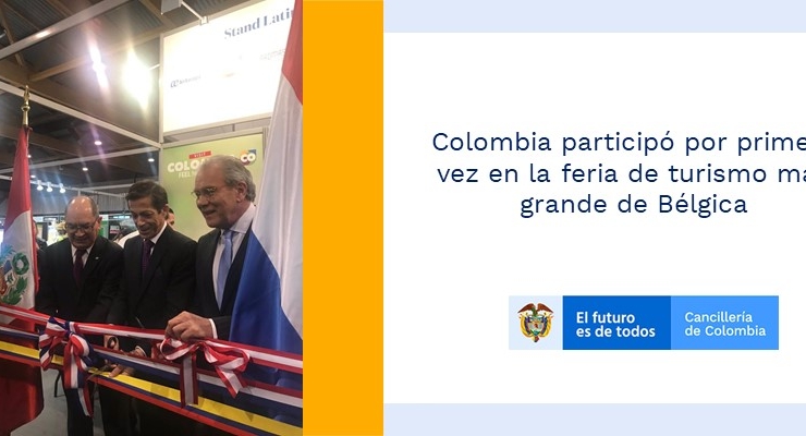 Colombia participó por primera vez en la feria de turismo de Bélgica